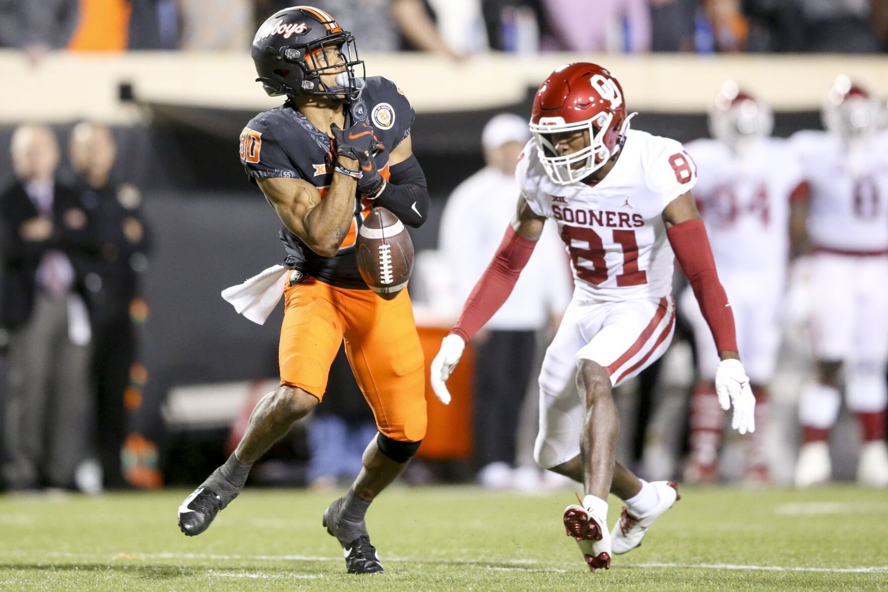 Nov. 27: OU 33, Oklahoma State 37